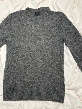 J. Crew Men’s Charcoal Heather Crewneck Sweater